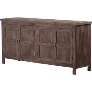 by Mooss - Wandmeubel - Dressoir - Bruin - Hout - Umber - Landelijk - Deuren
