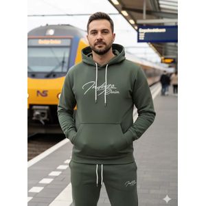 Indigo Denim - Joggingpak - Donkergroen