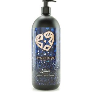 AVGERINOS HANDS AND BODY CREAM STARS 1 LITER - BODY LOTION - HANDCREME - HUIDVERZORGING