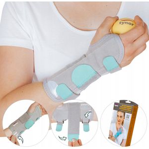 Orthese Pols Stabilisator met Spalk - Verstelbaar Riemen - Maat M