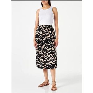 Part Two JaylaPW SK Skirt, Black Zebra Print, 34 dames