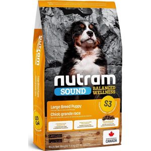 Nutram hondenvoer Puppy Large Breed S3 11,4 kg - Hond