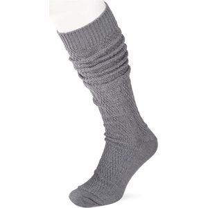 Traditionele heren kniekousen met vlechtpatroon
