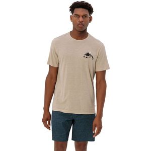 Vaude - Redmont Ii - T-shirt - Rood - Hennep en Gerecycled Polyester