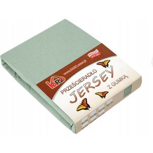 Olijfgroen Jersey Hoeslaken 160x200cm - 100% Katoen