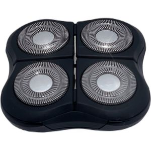 Scheerkop 4D geschikt voor Philips Series 7000 series 5000 series 9000 – Geschikt voor RQ11 RQ12 RQ10 - Zwart