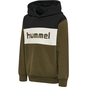 Hummel - Morten - Hoodie - Biologisch Katoen - Kleurblokdesign