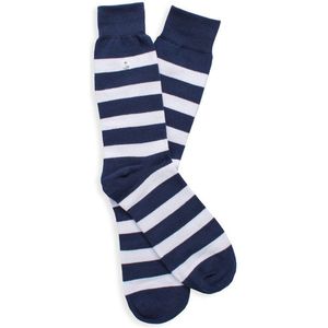 Alfredo Gonzales sokken stripes blauw & wit - 35-37