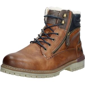 Mustang heren veterboot - Cognac - Maat 44