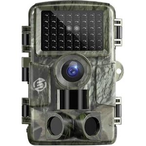 Equivera Wildcamera voor Buiten - Wildcamera met Nachtzicht - WiFi - Hoge Resolutie - Waterdicht - Wild Camera - Premium