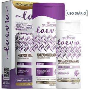 Kit Laevia Matizador SH 400 ml + CO 180 ml