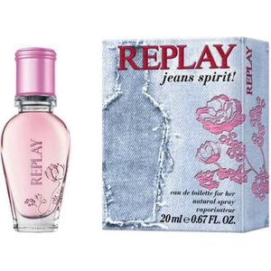 Replay Jeans Spirit! Eau De Toilette For Her - 20ml