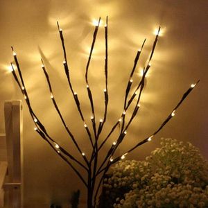 LED-taklicht op Batterijen - Verstelbare Doe-het-zelf Gedraaide Takken Binnen-/buitendecoratie voor Thuis, Bruiloft, Kerstmis