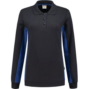 Tricorp 302002 Polosweater Bicolor Dames - Marineblauw/Koningsblauw - 4XL