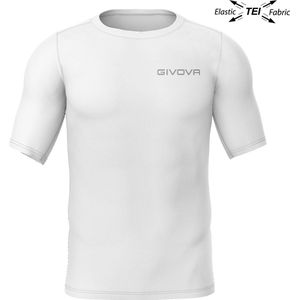 Givova Corpus 2 Korte Mouwen Basislaag Wit XL Man