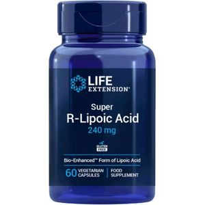 Life Extension - Super R-Lipoic Acid - 60 Vegan Capsules - 240 mg