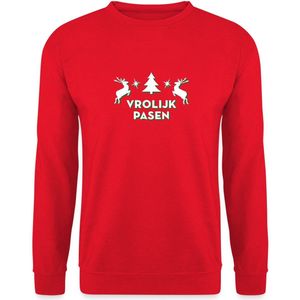 Vrolijk Pasen Grappig Kerstmis Parodie Sweater Heren
