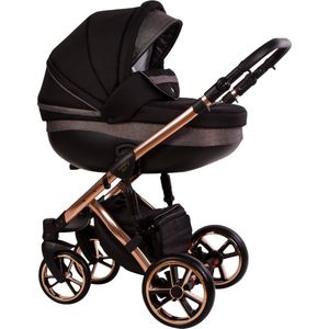 Baby Merc Faster 3 Black/Rose Gold LTD Kinderwagen incl. Autostoel L189