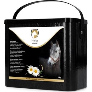 Excellent Herbs Kamille 1 kg – Ter ontspanning en ondersteuning van de spijsvertering – voor Paard en Pony – natuurlijk rustgevend