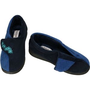 Padders -Dames - blauw donker - pantoffels - maat 39