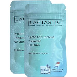 Lactastic Lactase Tabletten - 12000 FCC 120 Tabletten