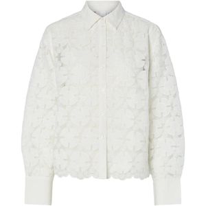 Y.A.S. Millo LS Shirt Star White