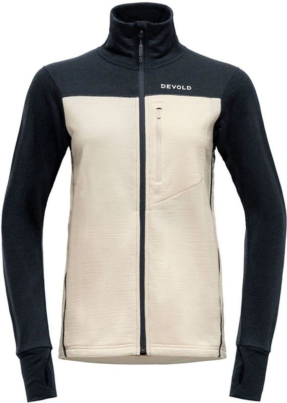 Devold Of Norway - Explorer - Merino Jas - Beige - Vrouw