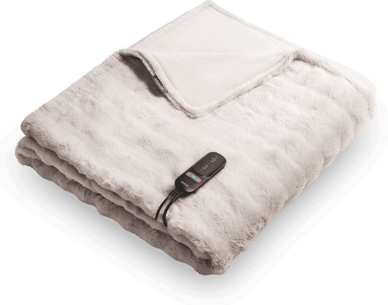 Duux - Yentl Bubble - Elektrisch Warmtedeken - 200x200 cm - 9 standen - Grijs