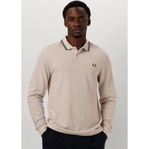 Fred Perry - TWIN TIPPED - Poloshirt - Beige - Katoen