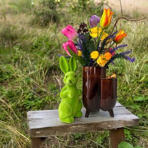 Seta Fiori - Pasen - Cadeau idee - Kunstbloemen paasstuk - met Chocola -