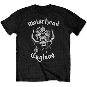 Motorhead - England Heren T-shirt - S - Zwart