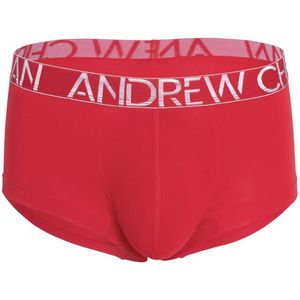 Andrew Christian Happy Modal Boxer w/ ALMOST NAKED® Red - MAAT L - Heren Ondergoed - Boxershort voor Man - Mannen Boxershort