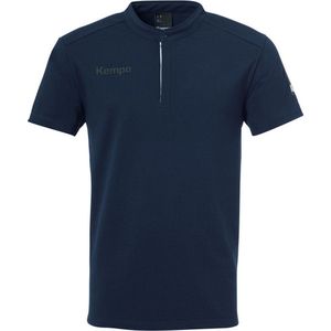 Kempa Status Polo Shirt - sportshirts - navy (marineblauw) - Unisex