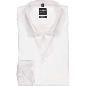 OLYMP Level 5 body fit overhemd - wit - Strijkvriendelijk - Boordmaat: 40