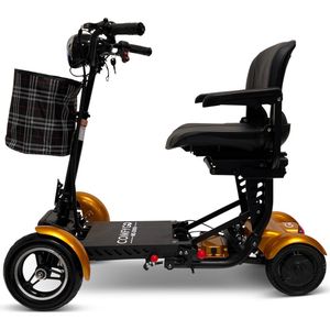 COMFYGO MS3000 PLUS - Elektrische Scootmobiel - Goud - 4 Wielen - Max Snelheid 18 km/u - 15,6 Ah Li-ion Accu
