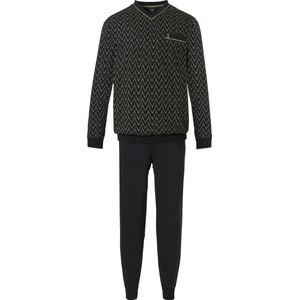 Robson M PY without button Mannen Pyjamaset - Donkerblauw - Maat 50