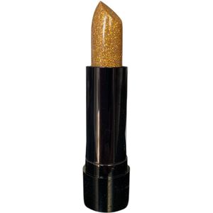 Easy Paris Cosmetics - Glitter Lipstick - Transparant met gouden mini glitters - Bewitch - Nummer 6 - 1 stuks