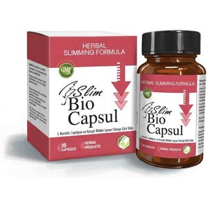 Slim BioTea Detox Afslank Formule Capsules - Mixed Herbal Slimming Formula 30 Capsules met L-Carnitine / Lepidium en Gemengde planten