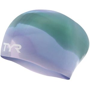 Tyr Tie Dye Junior Zwembadmuts Groen,Paars