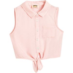 Overhemdkraag Mouwloos Kurzarmshirt