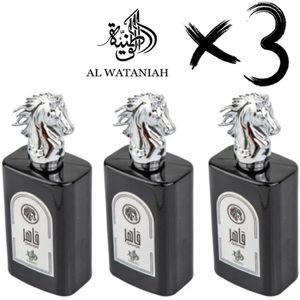 AL WATANIAH ETERNAL PERFUME QAHIR, 3 x 100ml
