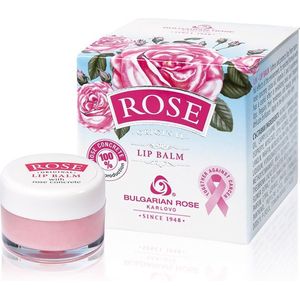 Bulgarian Rose - Rose Original | Lippenbalsem | Beschermt tegen het uitdrogen/barsten van de lippen - Verzachtend - Met natuurlijk rozenwater en pure rozenolie - Verrijkt met vitamine E en D-panthenol