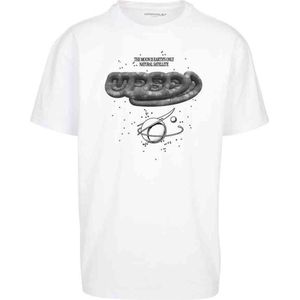 Mister Tee - Nasa Moon Oversize Heren T-shirt - XXL - Wit