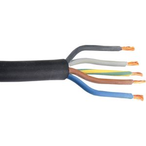 rubber kabel 5x2.5mm  100 meter  by Proledpartners
