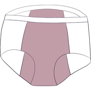 Cheeky Pants Feeling Cosy - Menstruatieondergoed - Maat 46-48 - Bamboe - Lekvrij hipster - Pretty sassy underwear