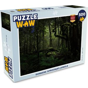 Puzzel Donkere sprookjes jungle - Legpuzzel - Puzzel 500 stukjes