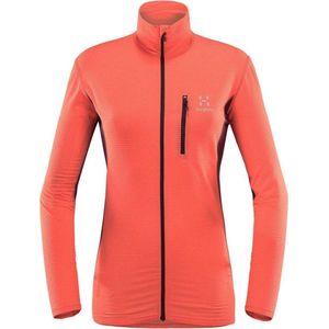 Haglöfs - L.I.M Mid Q Jacket - Midlayer Vest - S - Oranje/Rood