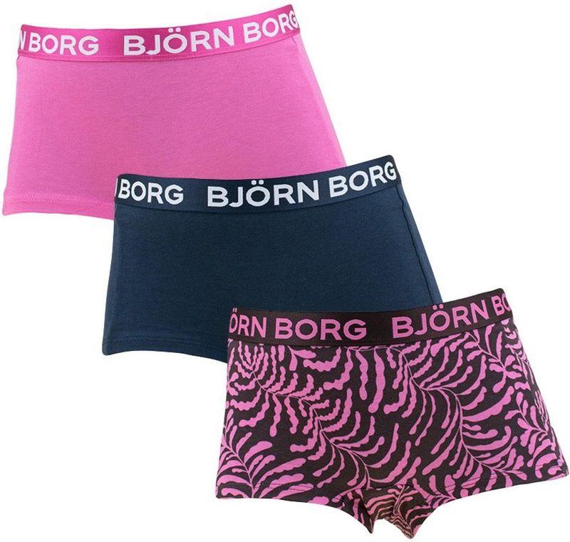 Björn Borg Boxershorts - 3-pack - Multipack - Björn Borg - 7-8 jaar (122-128) - Boxershorts