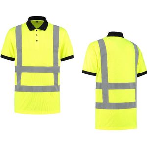 Polo-Shirt High Visibility RWS FluoGeel maat M
