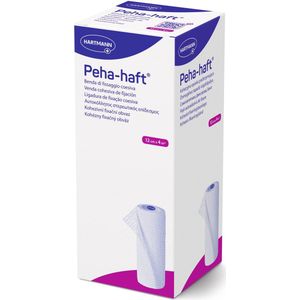 Hartmann - Peha-Haft - Fixatiezwachtel - Latexvrij - 12 cm x 4 meter - 1 rol